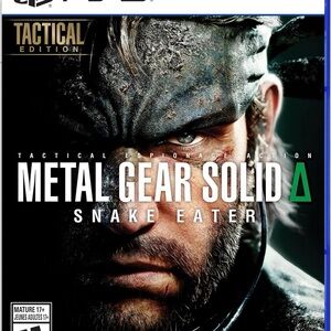 NEW SEALED PACKAGE Metal Gear Solid: Snake Eater Tactical Edition for PS5